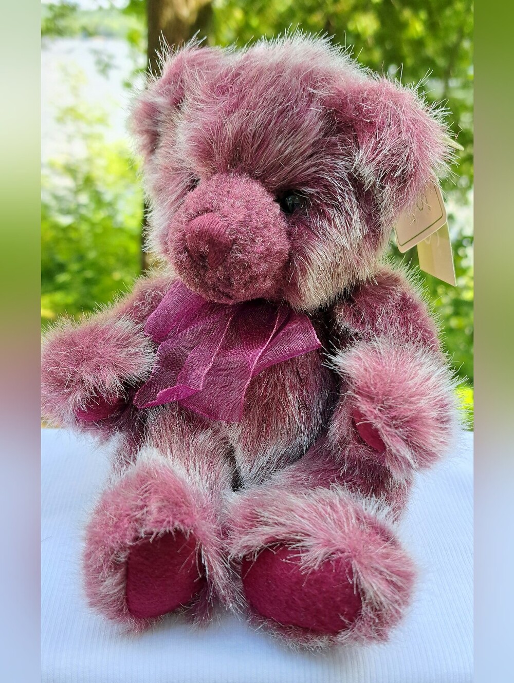 Vintage Russ 1998 Berrie "Boysenberry" Teddy Bear Plush Collectible With Tag